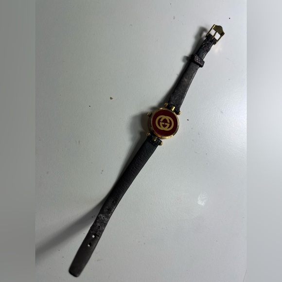 Gucci stacked Sherry line, dome type acrylic window! From 80’s - Picture 12 of 12